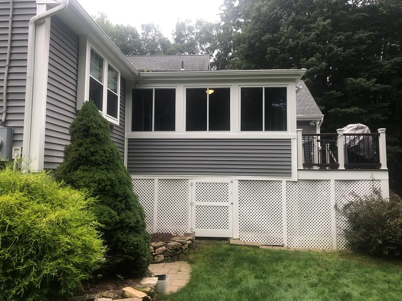 Porch window replacement Wilton,CT